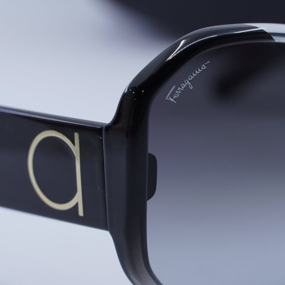 Final Price! Salvatore Ferragamo SF942S 007 Grey Gradient Sunglasses